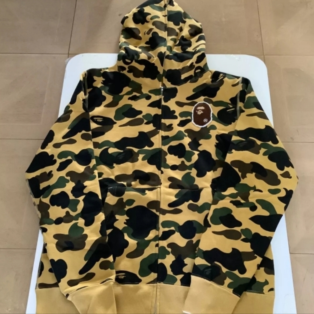 Bape Camouflage Full-Zip Hoodie   ‼️ NEW ‼️